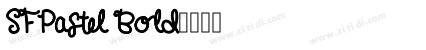 SFPastel Bold字体转换